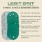 Legit Grit 6 inch Sand paper Disc, 6-Hole, Mixed Grit Variety - GRITS: 80/120/150/180/220 10 of each, 50PK LG6-6MIX1-50 - alternate 5